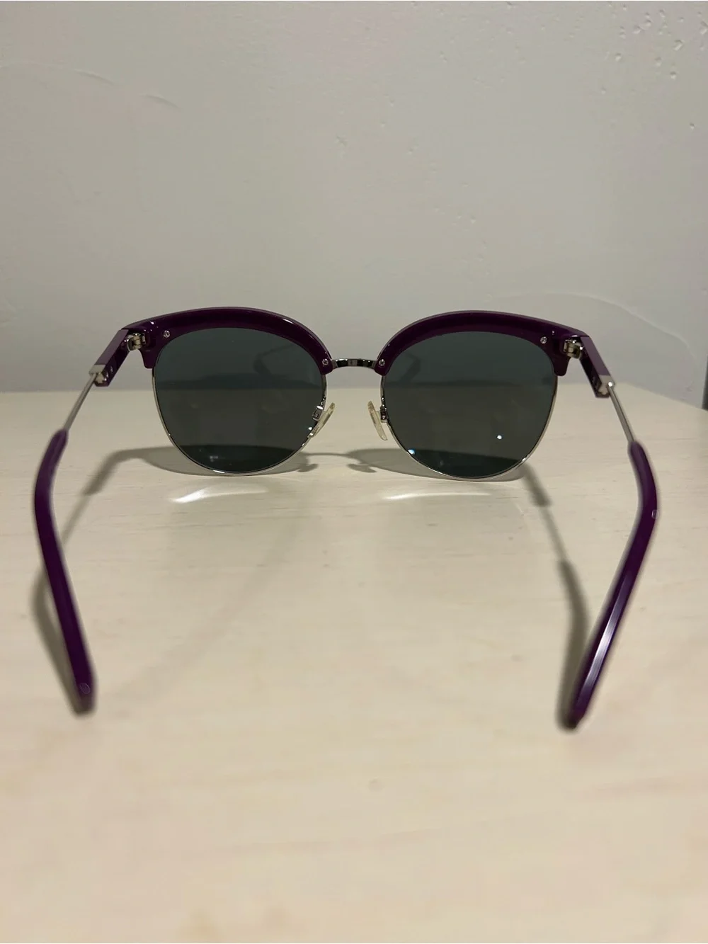 Emporio ARMANI Womens Sunglasses EA4102 5610/55 54mm Purple Silver 8 T85